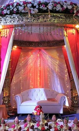 Decor on stage